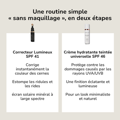 MAISON SAFIA™ Teint Parfait : Crème Hydratante Teintée Universelle SPF 46